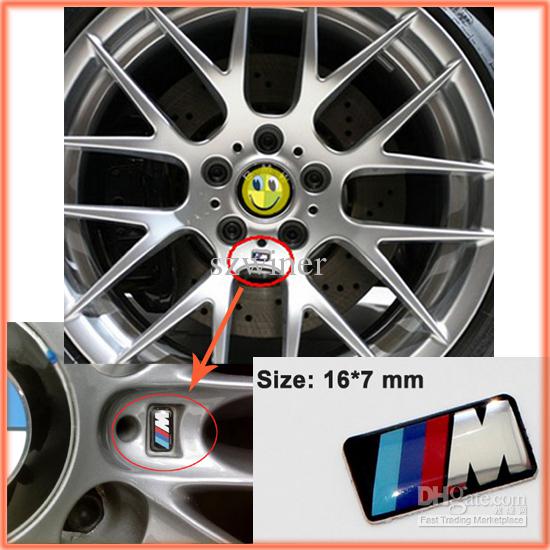 4  /   ĸ Ŀ ƼĿ ܺ BMW X1 X3 X5 X6    ڵ ƼĿ ٿ ֱ /4pcs/set Wheel Hub Cap Cover Stickers Exterior Paste Free Decorative Car Sti